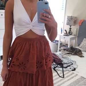 Free People skirt and matching top - never worn